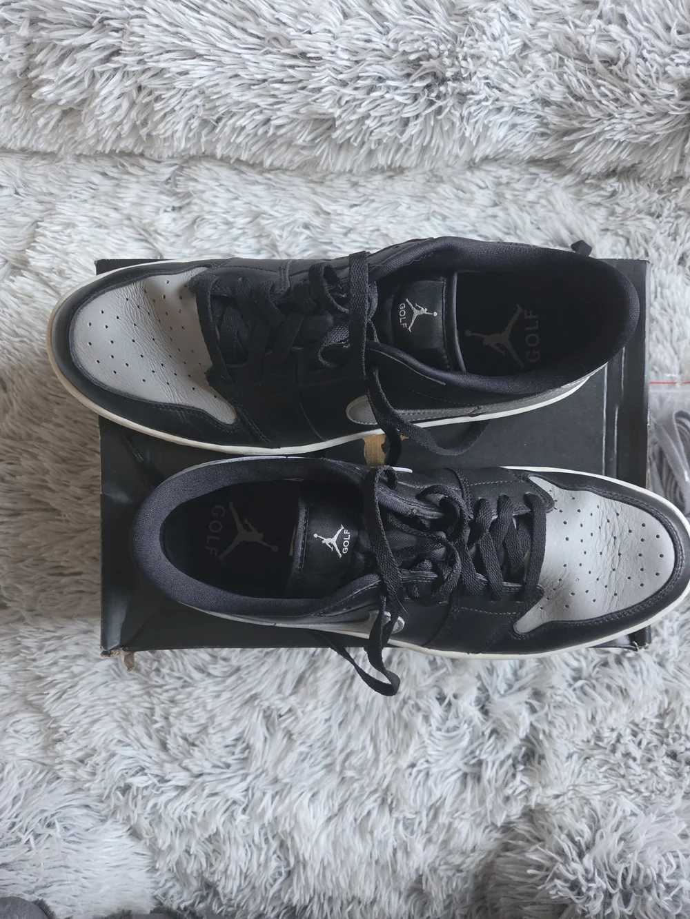 Air Jordan 1 Low G Golf Shadow Black Grey Men's Size 12 DD9315-001